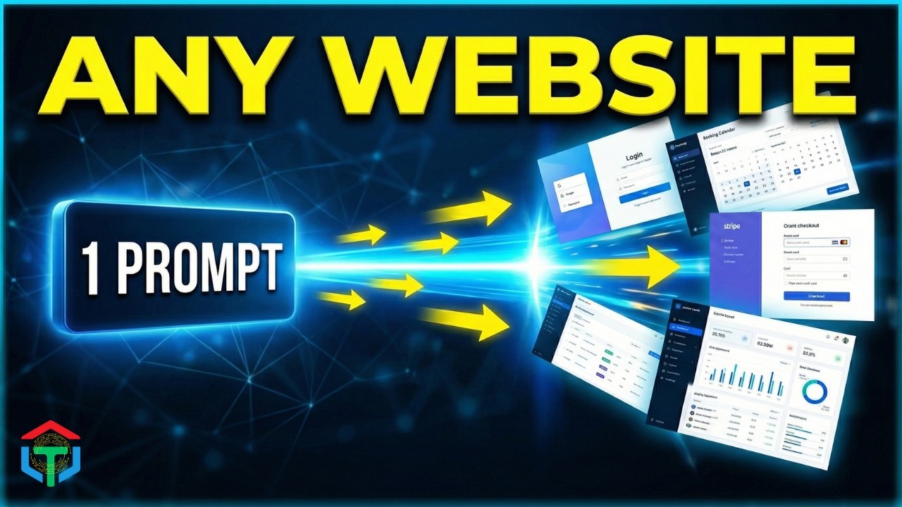Build a Pro Website FAST No Coding Needed! (Free AI Prompt)