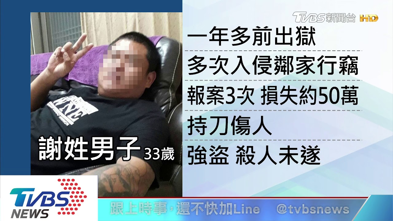 數次入侵偷50萬還嗆縱火 壯碩惡鄰羈押