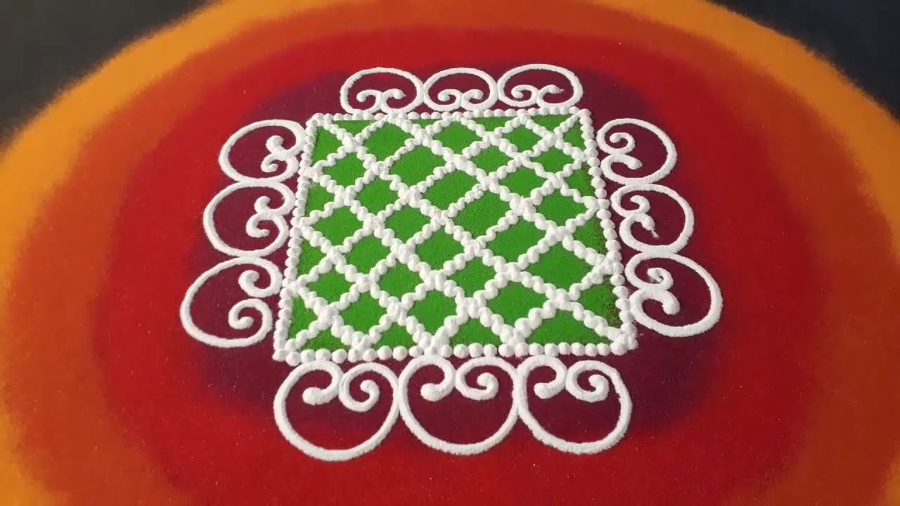 sanskar bharati rangoli design by pranali tulsankar