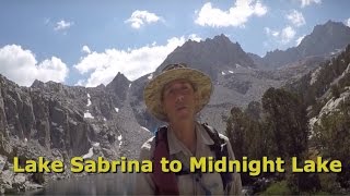 Lake Sabrina to Midnight Lake, Inyo Nat&#39;l Forrest