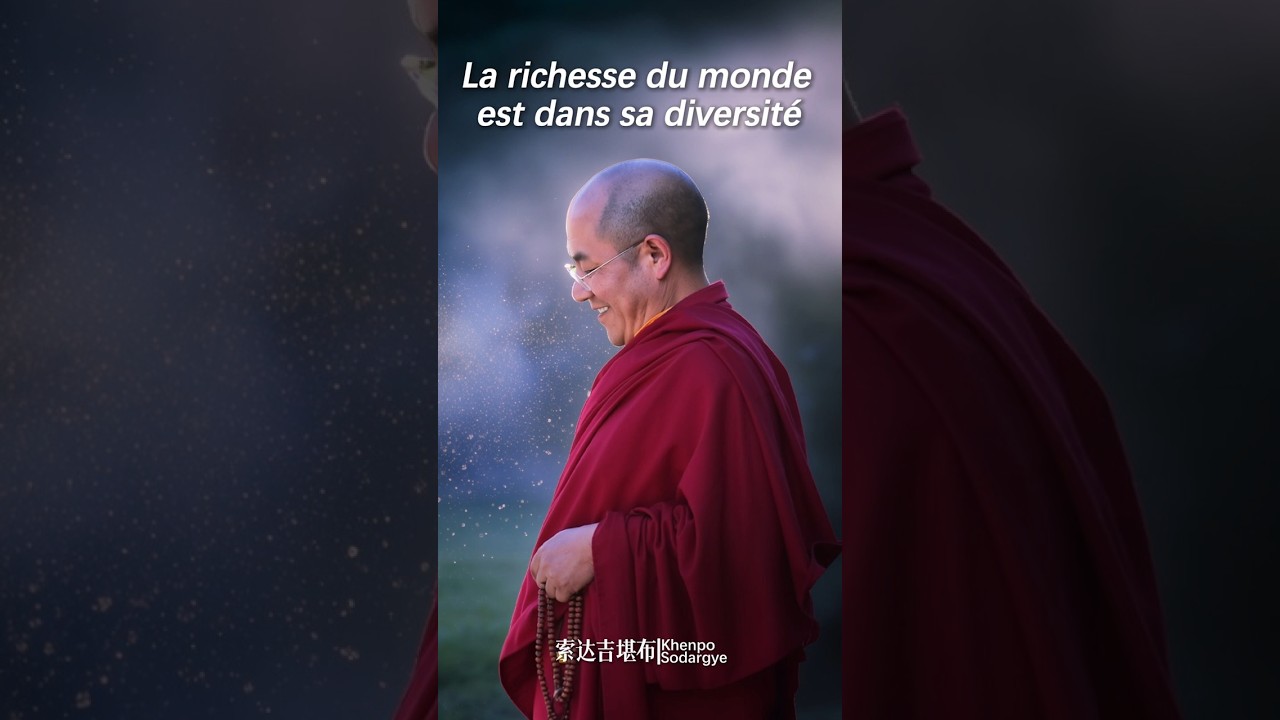 La richesse du monde est dans sa diversité (Khenpo Sodargye)