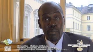 Intervento di Ali Baba Faye - Migrazioni, Accoglienza Inclusione Co-Sviluppo.