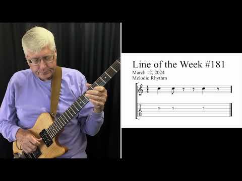 Line of the Week #181 - Motif Development Using Melodic Rhythms
