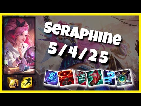 Seraphine vs Pantheon BR Challenger SUPPORT (5/4/25) - v10.25