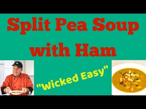Split Pea Soup with Ham