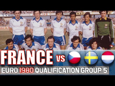 France Euro 1980 All Qualification Matches Highlights | Road to Italy