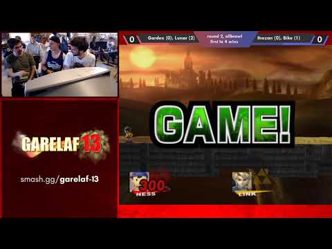 Garelaf 13 - Gardex vs Lunar vs Itrezan vs Bike - Round 2 - AllBrawl