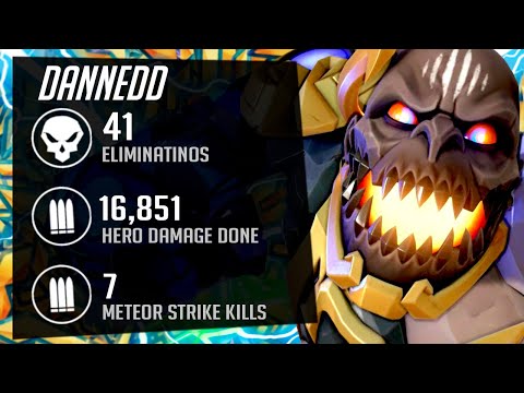 DANNEDD is DOMINATING AS DOOMFIST - 41 ELIMS! [ OVERWATCH 2 TOP 500 SEASON 3 ]