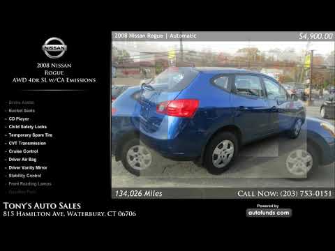 2008 Nissan Rogue (CC-1294521) for sale in Waterbury, Connecticut