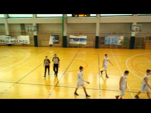 U15 JAGIELLONKA WARSZAWA - POLONIA WARSZAWA Mecz koszykówki 15.03.2015