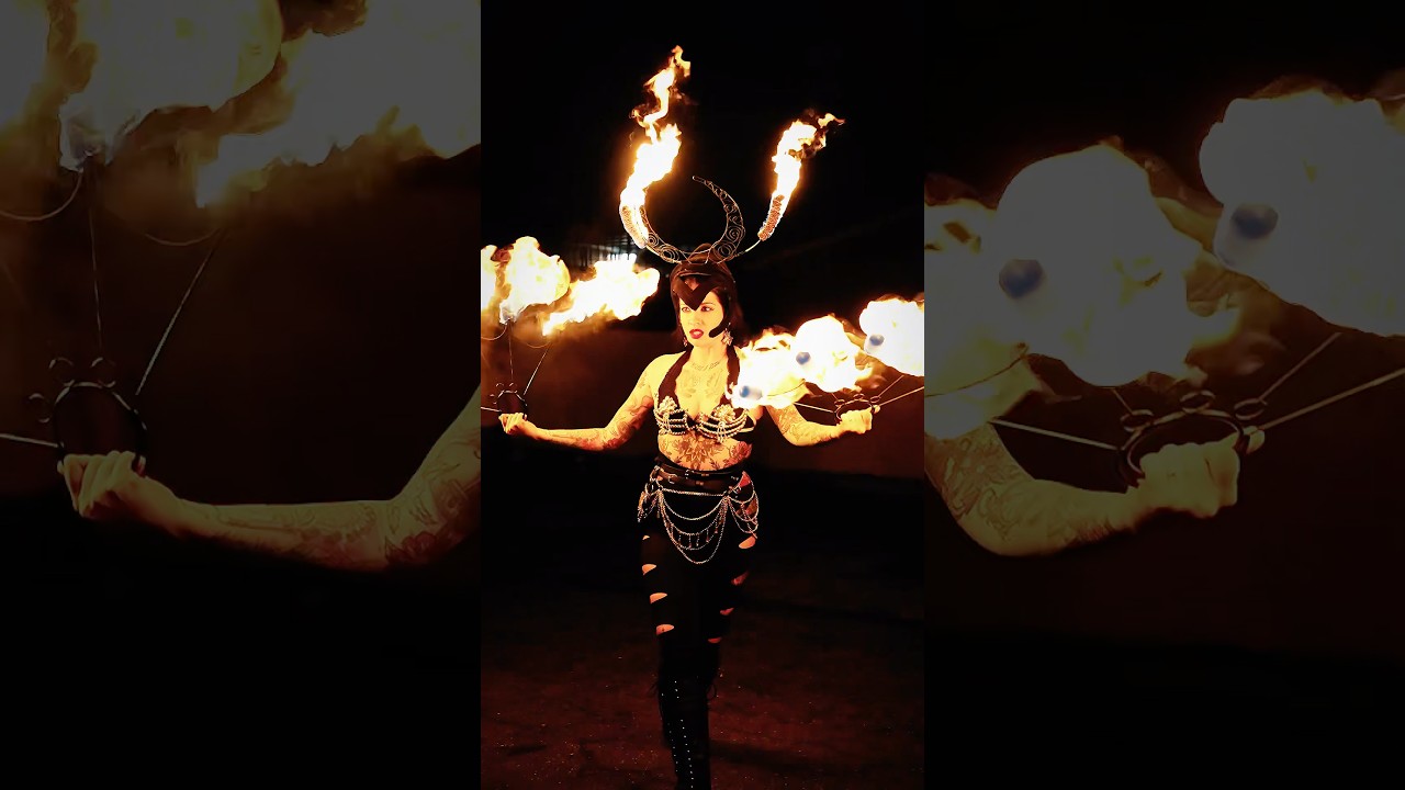 Promotional video thumbnail 5 for Lily Misfit Burlesque/Fire Performance