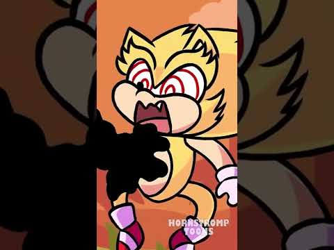 Sonic exe Orange Corrupted But All Phases Sonic Sings It🎤 #shorts