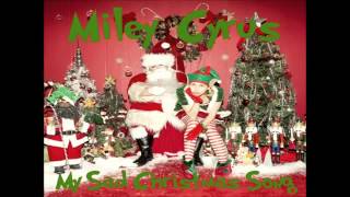 Miley Cyrus- My Sad Christmas Song(Subtitulado/Traducido Al Español)Lyrics