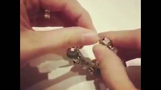 How to open and close Pandora Bracelet Chain clasp