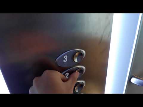 2013 otis gen2 traction elevator @ novotel, Clermont-Ferrand, France