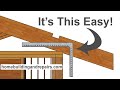 How To Calculate Gable Roof Rafter, Blocking And Stud Angles With Framing Square And Roof Ratios