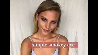 Smokey eye in a few simple steps