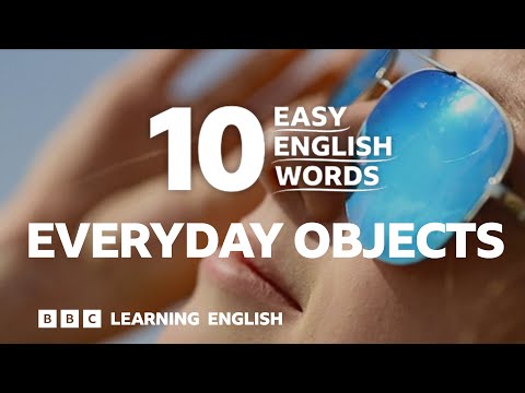 日常用品：10個超簡單英文單字！🔑☂️🕶️🖊️🎒 (Everyday objects: 10 Easy English Words 🔑☂️🕶️🖊️🎒)