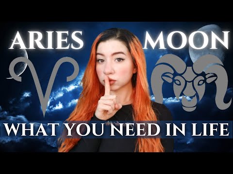 What is ARIES MOON SIGN🌕♈What You NEED to Feel Fulfilled, Emotions  & Desires
