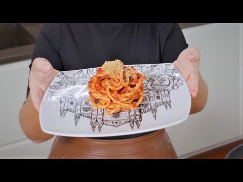 Pasta c'anciova (con l'acciuga) | Le ricette di Giusina in Cucina