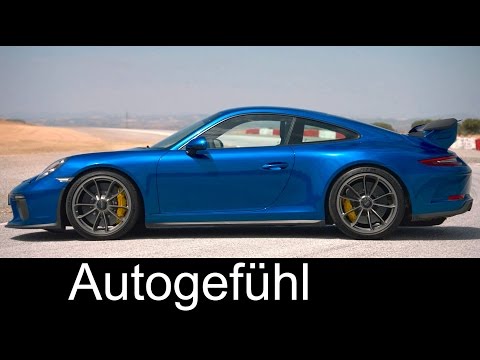 New Porsche 911 GT3 Preview Sound, Racetrack, Drifting, Exterior/Interior neu 2017