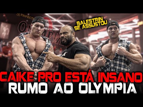 CAIKE PRO IS INSANE HEADING TO OLYMPIA!!!