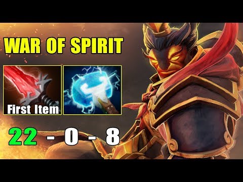 when [Ember Spirit] vs Void Spirit - Crazy Meta 1st Crit Item Nonstop Fight 22KiLLs (FullGame 7.24)