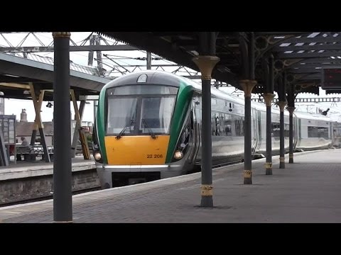 22000 Class DMU number 22206 - Connolly Station, Dublin