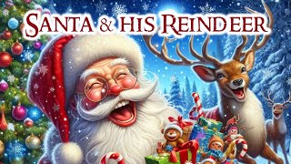 Sleep Story for Kids | SANTA & HIS REINDEER | Christmas Sleep Meditation for Children