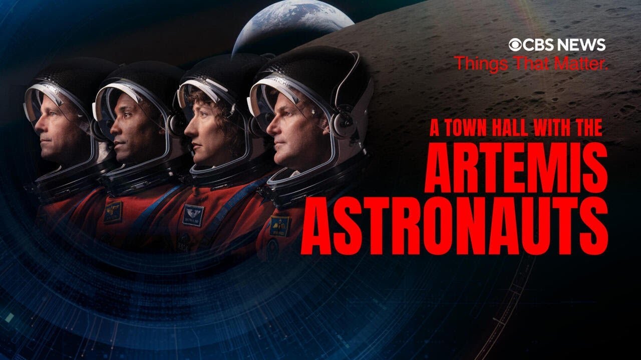Artemis crew surprises aspiring astronaut and answers students' questions on "spectacular" mission