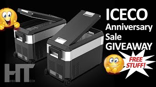 ICECO Anniversary Sale | Pro 12v Refrigerator Freezer GIVEAWAY