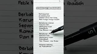 Download lagu Selamat Datang Ramadhan - Bimbo | Lirik #liriklagu #bimbo #lagumuslim #bulanramadhan #bulanpuasa mp3