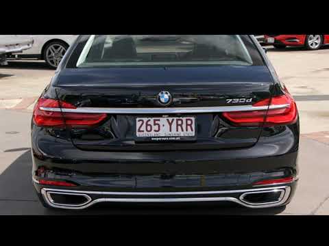 2016 BMW 730d G11 Steptronic Black 8 Speed Sports Automatic Sedan