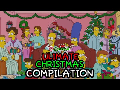 ULTIMATE CHRISTMAS COMPILATION 🎄 | The Simpsons