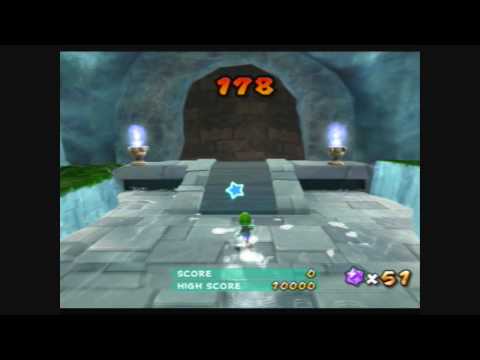 Super Mario Galaxy 2 - Slimy Spring Galaxy - The Chimp's Coin Challenge