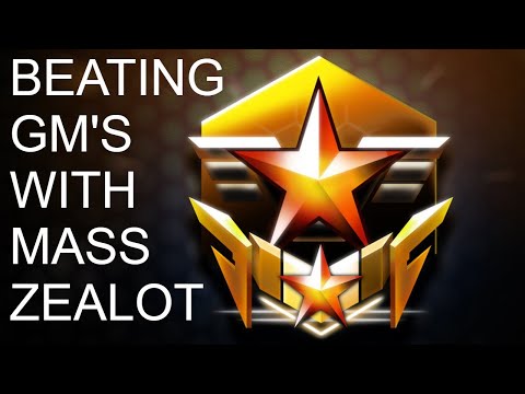 Beating GrandMasters with mass zealot