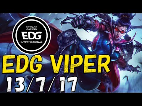 EDG  Viper ヴェイン(Vayne) VS カイ＝サ(Kai'Sa) BOT ADC patch 12.21 KR RANK