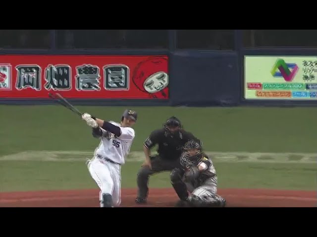 【5回裏】バファローズ・T-岡田の今季14号ホームランで反撃開始!! 2017/6/7 Bs-T