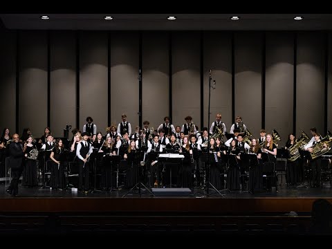 Rippling Watercolors (4K) - Henry Middle School Honors Band