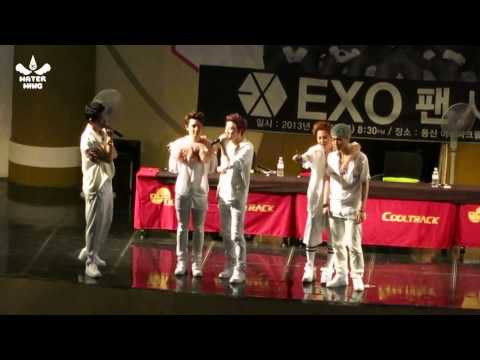 130613 EXO Yongsan Fansigning TALK①