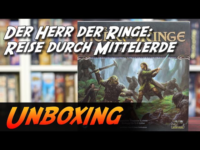 Vídeo relacionado con Fantasy Flight Games , Lord of the Rings: Journeys in Middle-Earth , Board Game , Ages 14+ , 1-5 Players , 60-120 Minute Playing Time