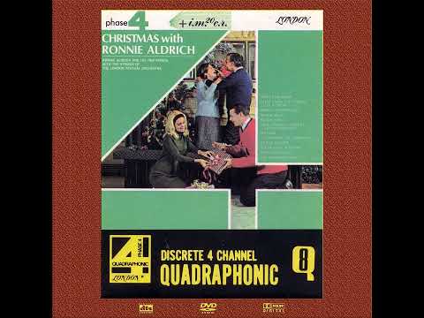 Christmas With Ronnie Aldrich - The London Festival Orchestra - Quadraphonic 8-track tape, 4.0 Sound