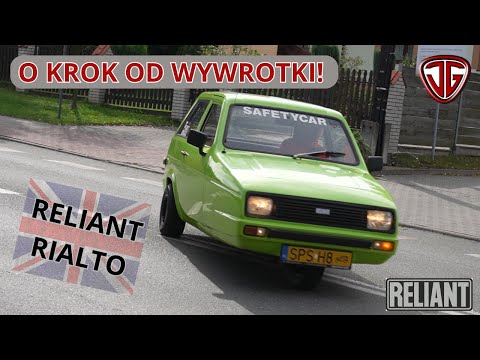 Jan Garbacz: Jazda bez trzymanki Reliant Rialto