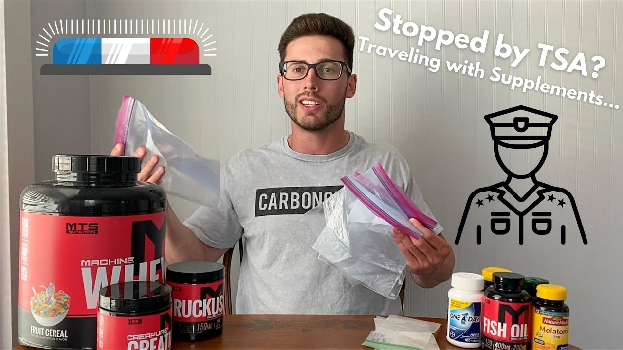 How to Travel with Supplements... Everything I Bring to Stay on Track!