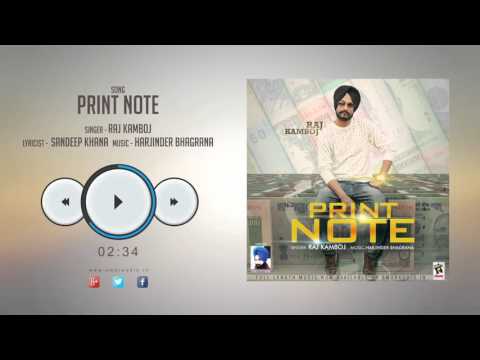 Print Note