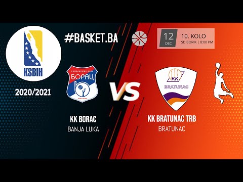 OKK Borac vs KK Bratunac TRB - 10.kolo - KSBIH - 2020/2021