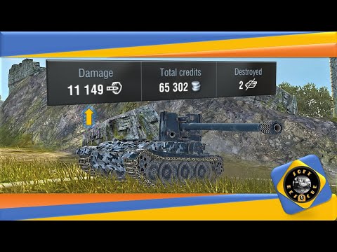 Highest Damage Record in WoT Blitz - 11,1K DMG