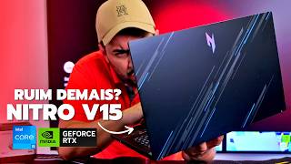COMPREI o ACER NITRO V15 com RTX 4050 [Notebook POTENTE CUSTO-BENEFÍCIO 2024?]