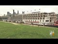 American Queen World S Largest Riverboat Docks In Pittsburgh