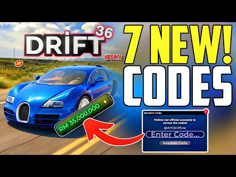 ⚠️NEW!⚡UPDATE⚠️ DRIFT 36 ROBLOX CODES 2026! DRIFT 36 NEW WORKING CODES 2026! DRIFT 36 CODES! 